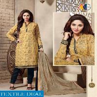 angel print cotton printed suits